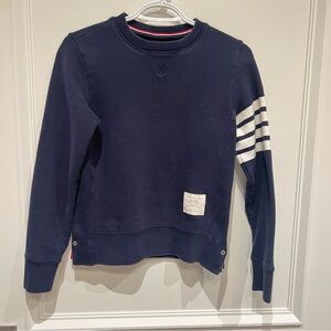 thome browne Navy Blue sweater